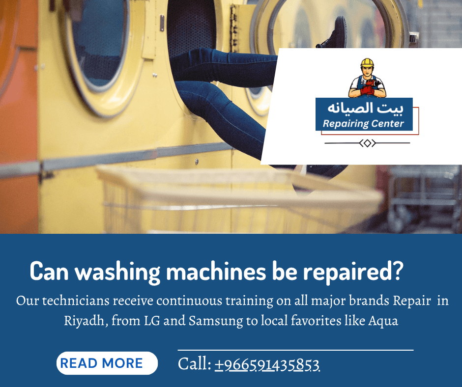 Can washing machines be repaired?